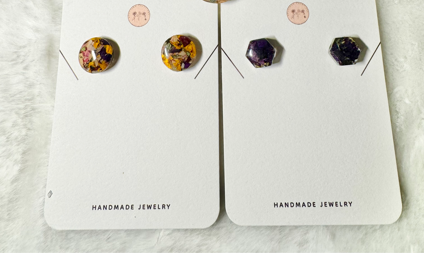 Flower Memorial Earrings