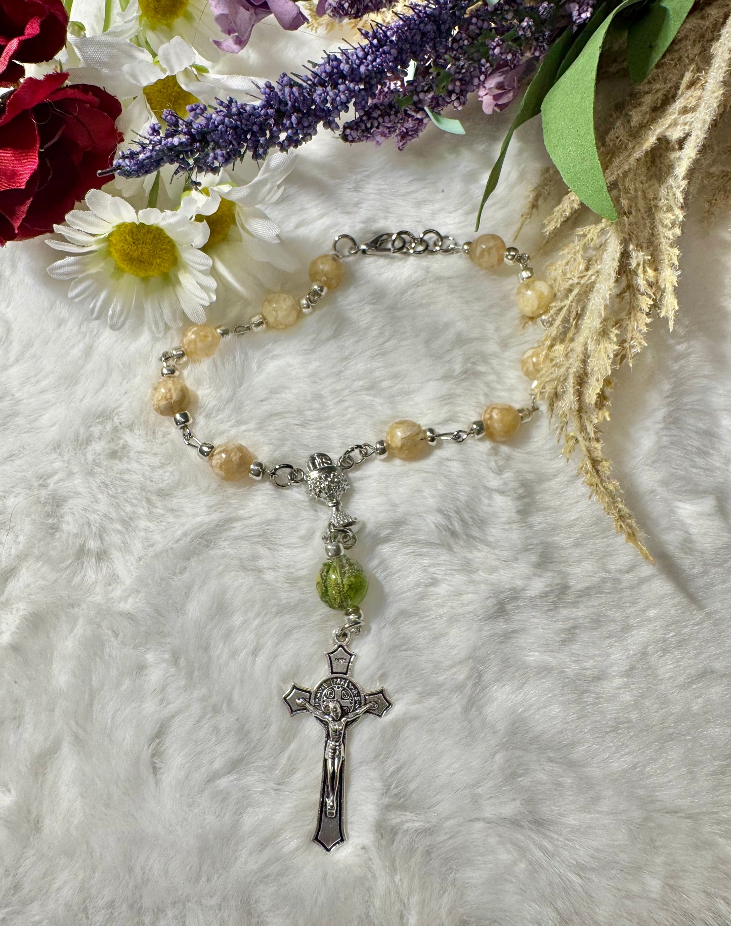 Handmade Memorial Rosary