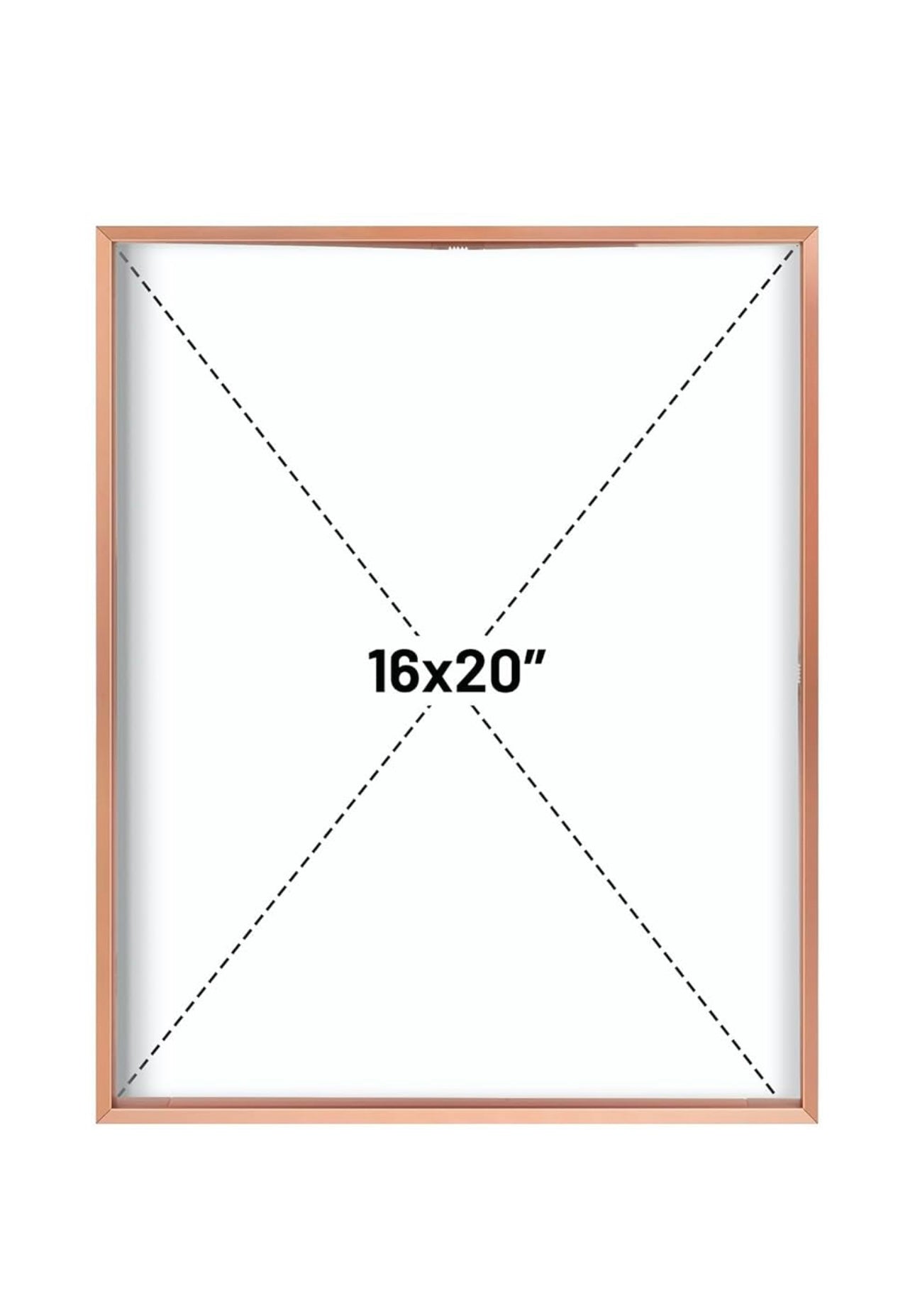 Pressed flower floating picture frames
