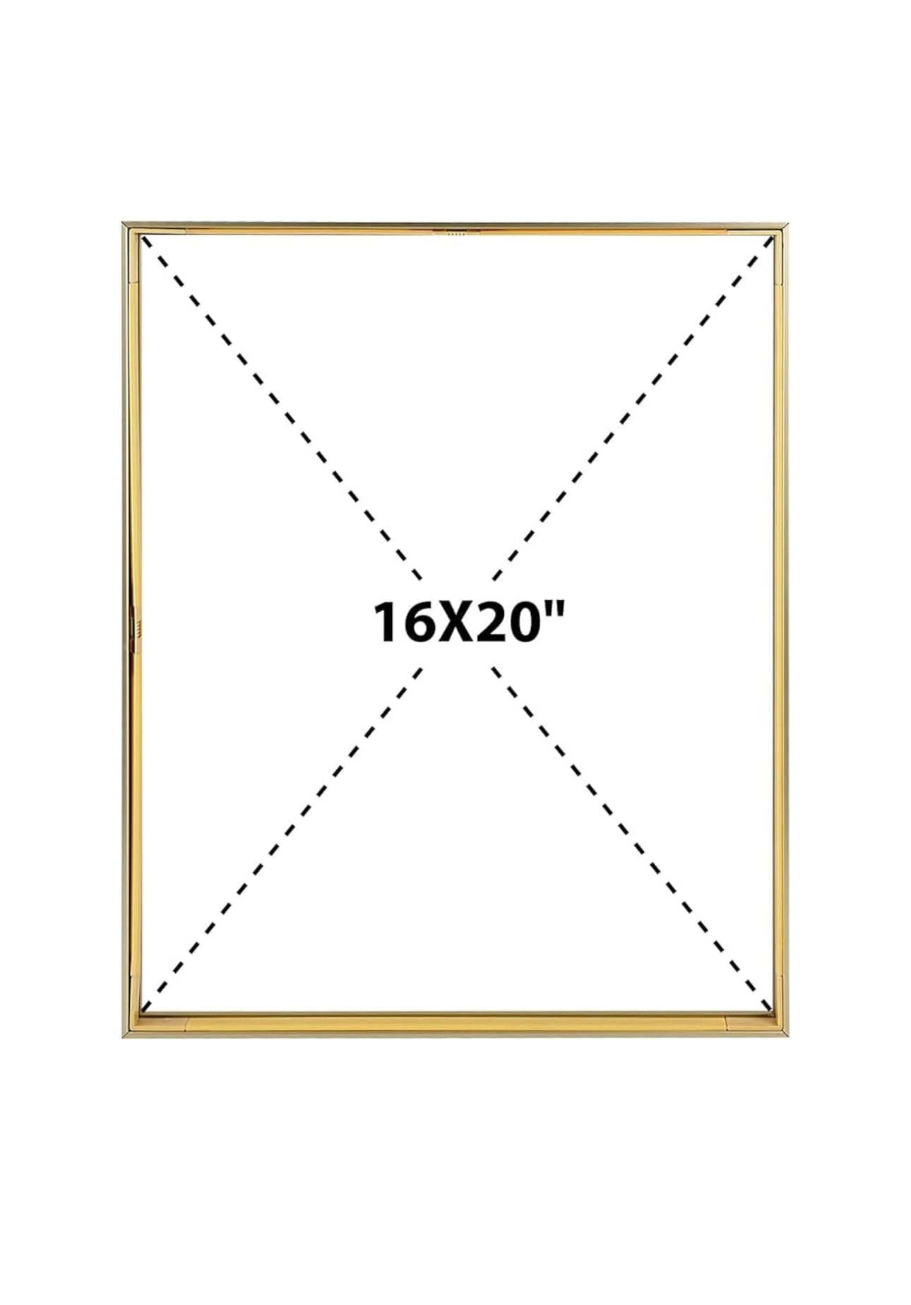 Pressed flower floating picture frames