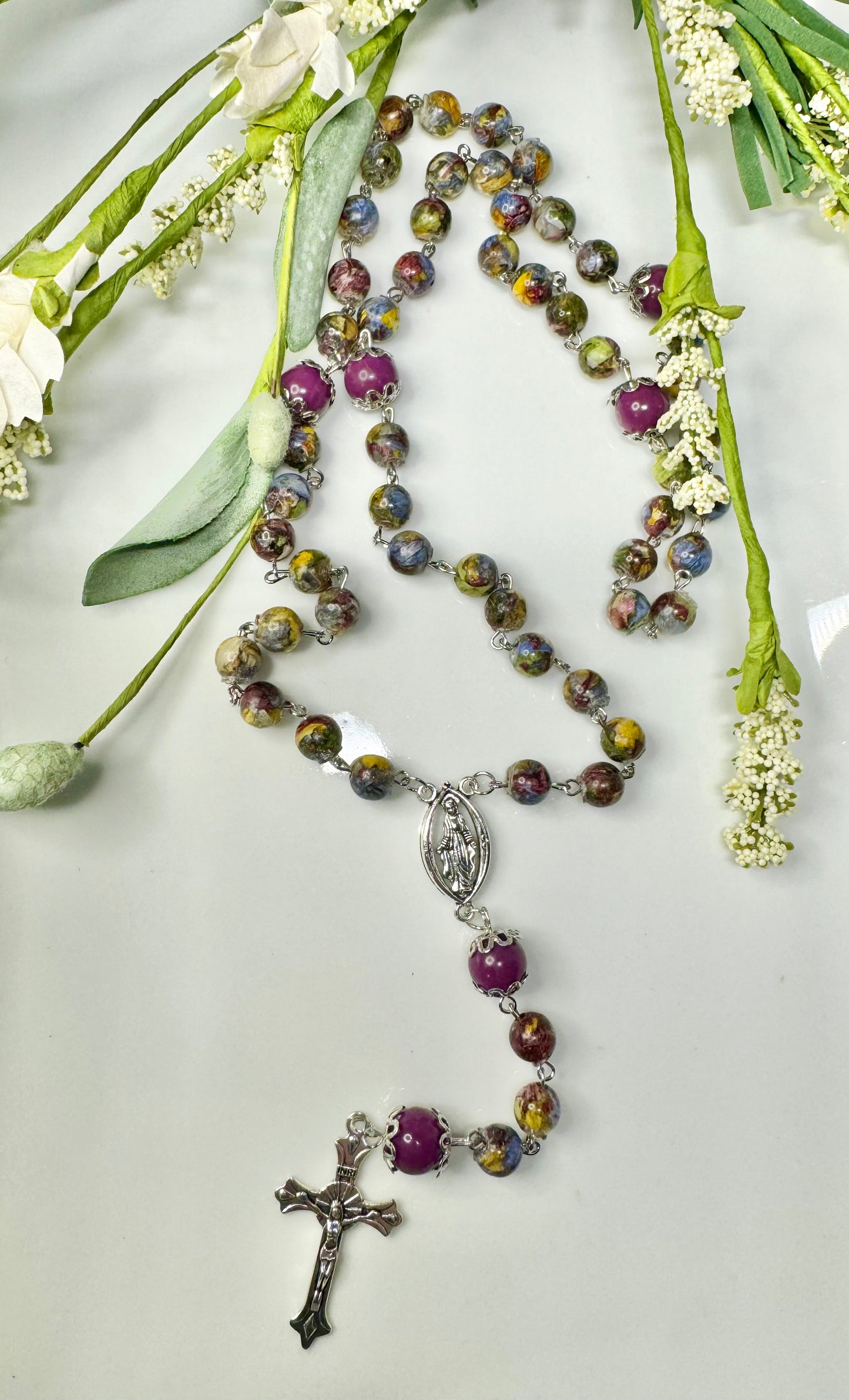 Handmade Memorial Rosary