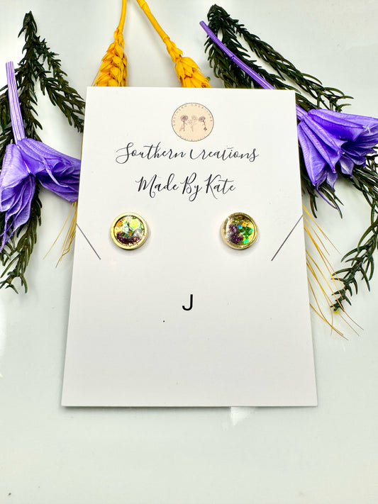 Silver frame circle