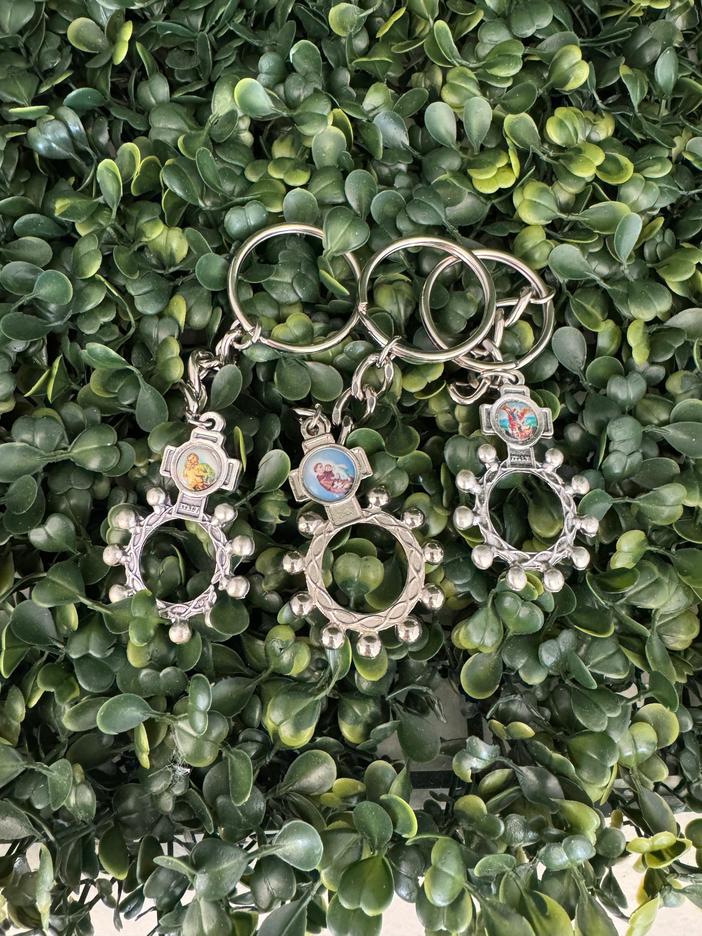 Finger Rosary Keychain