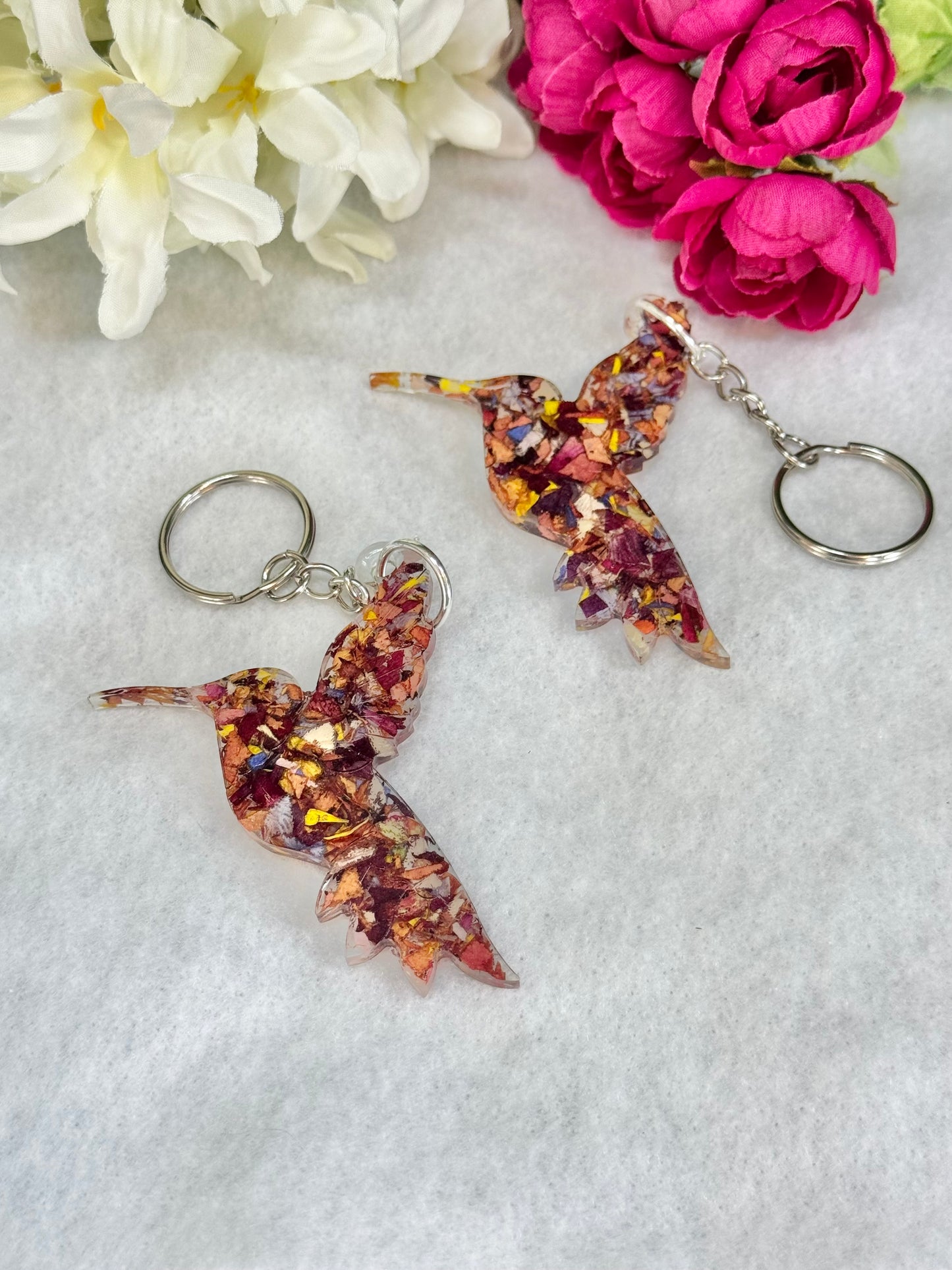 Hummingbird keepsake/keychain