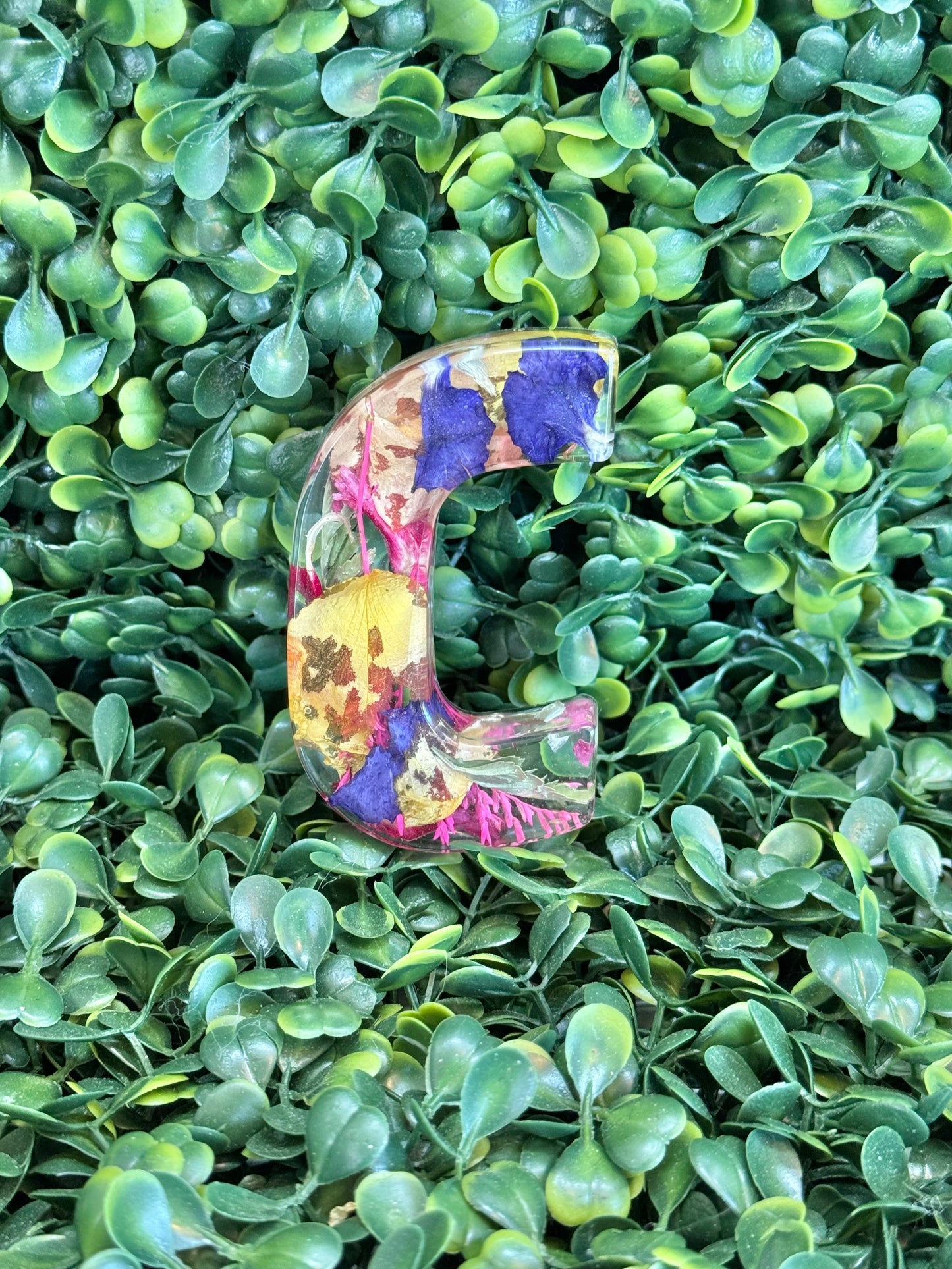 3” letter keepsake