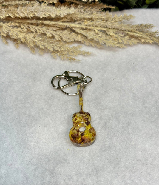 Guitar keychain