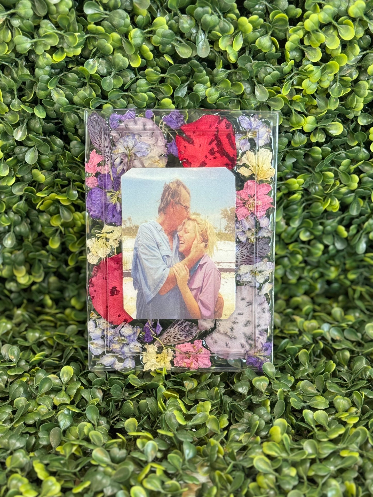 Handmade frame Memorial with Stand