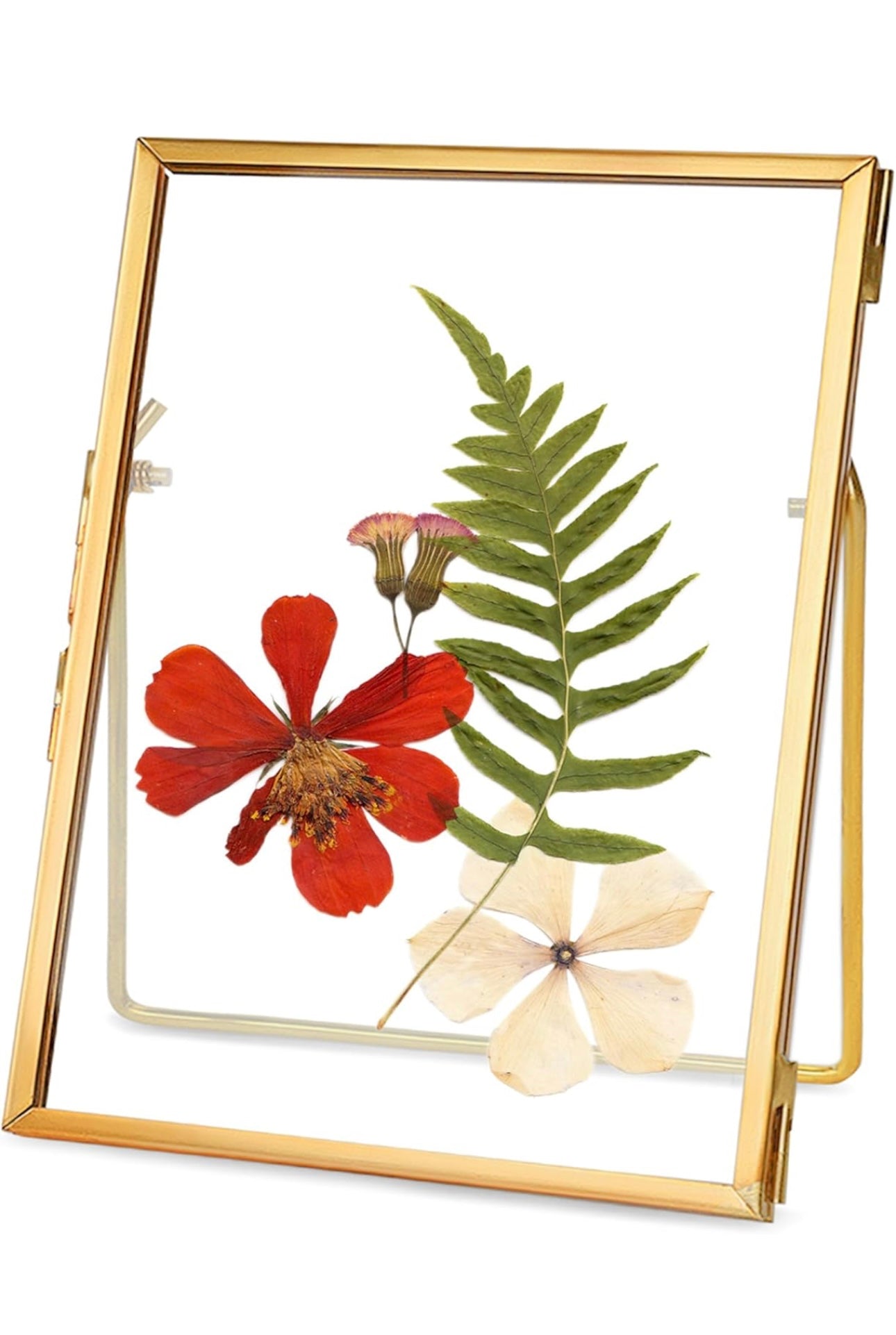 Standing pressed frame