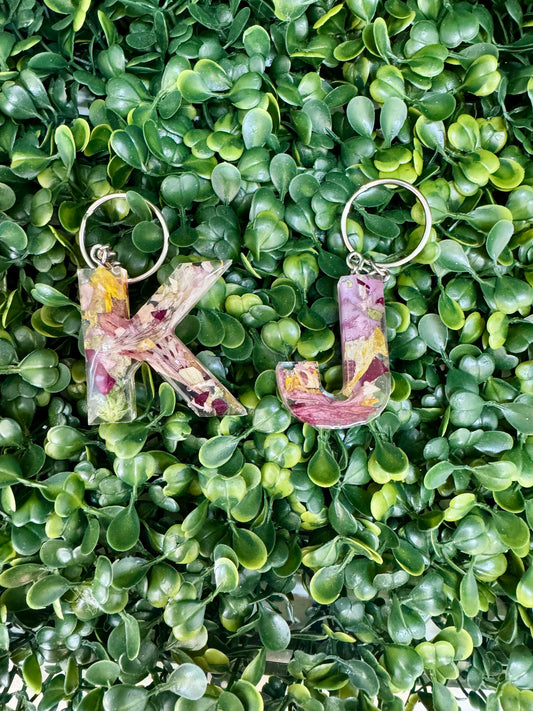 Letter keychain