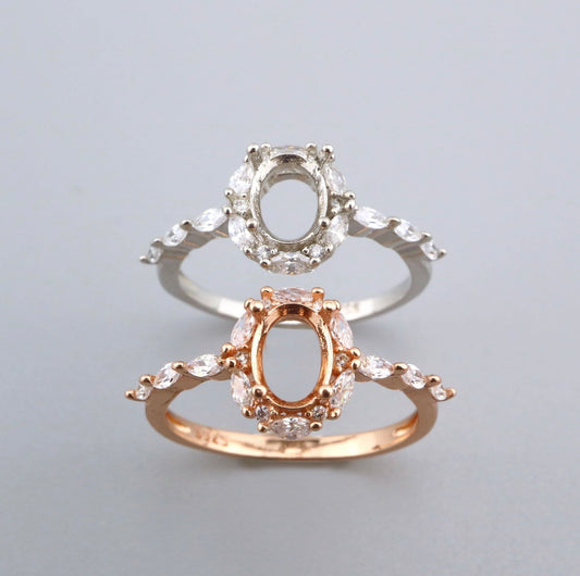 Vintage flower ring