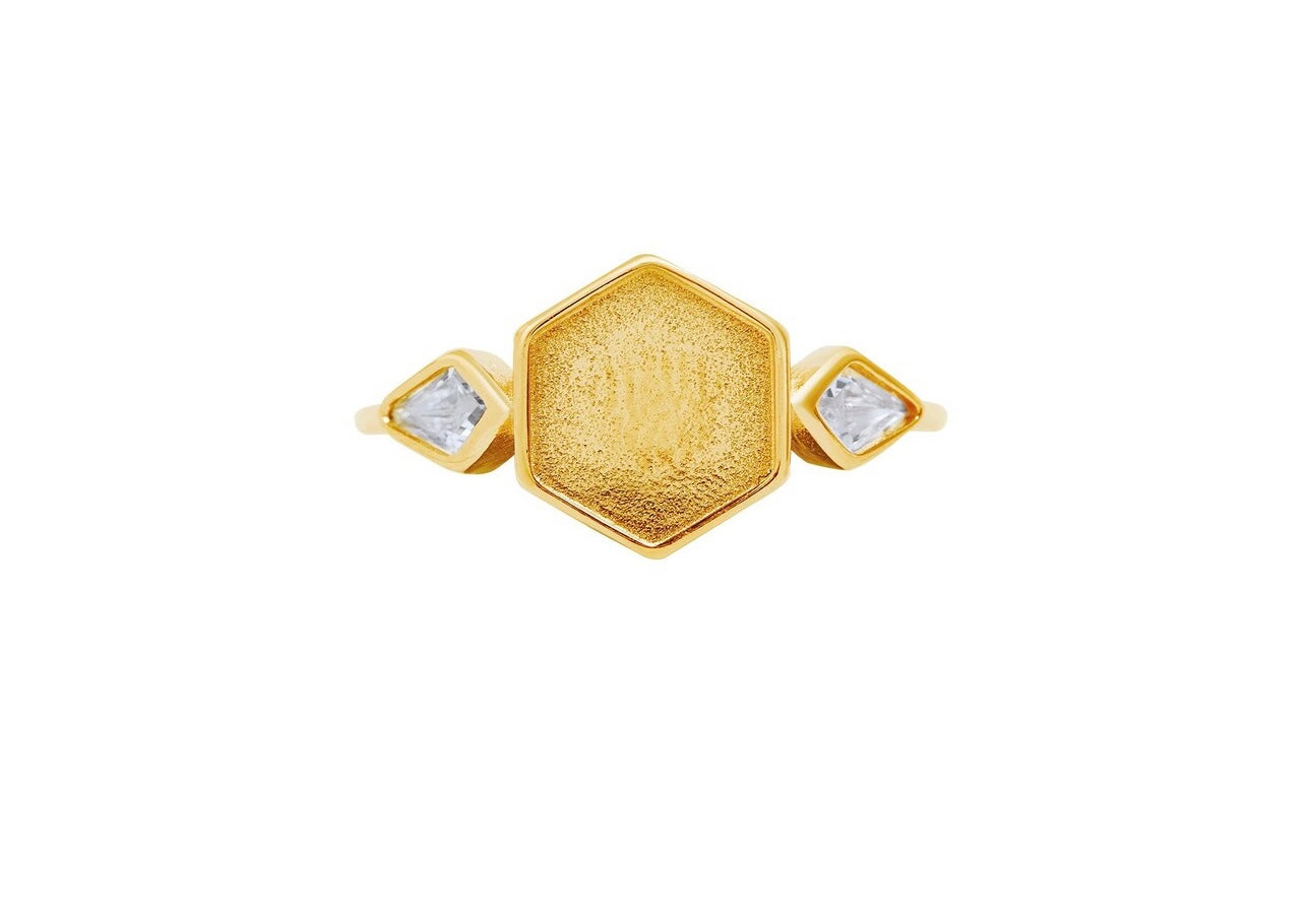 Hexagon Ring adjustable