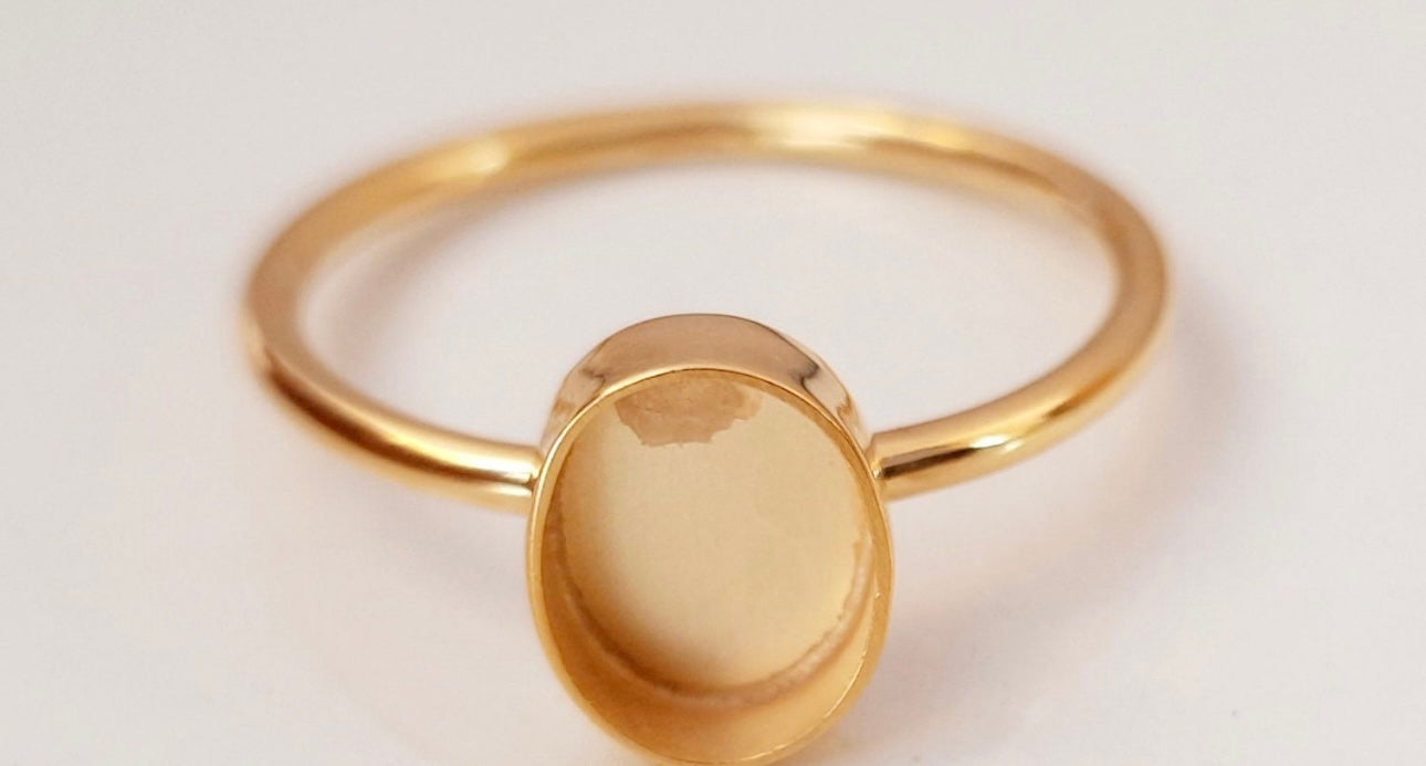 Oval ring