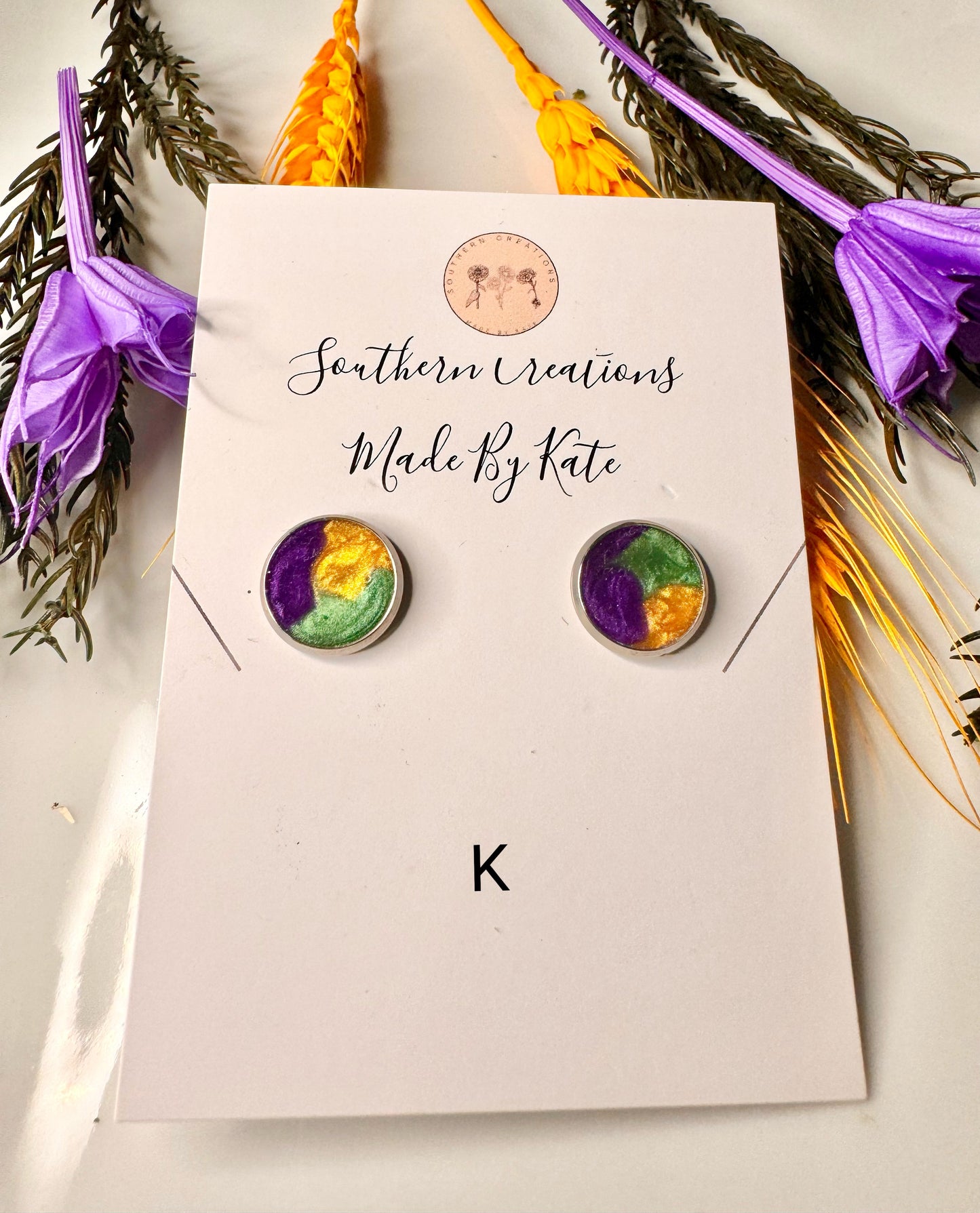 Handmade Memorial Earrings