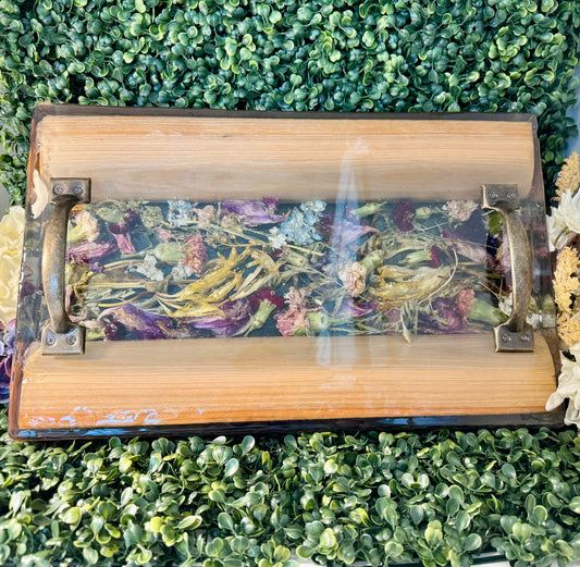 Resin Wooden tray